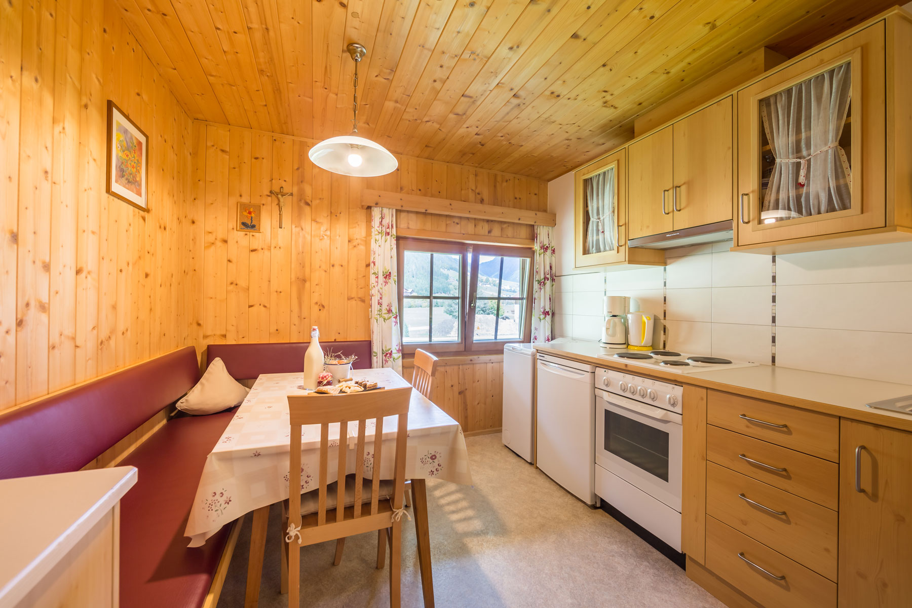 Küche Hörneggile-Blick